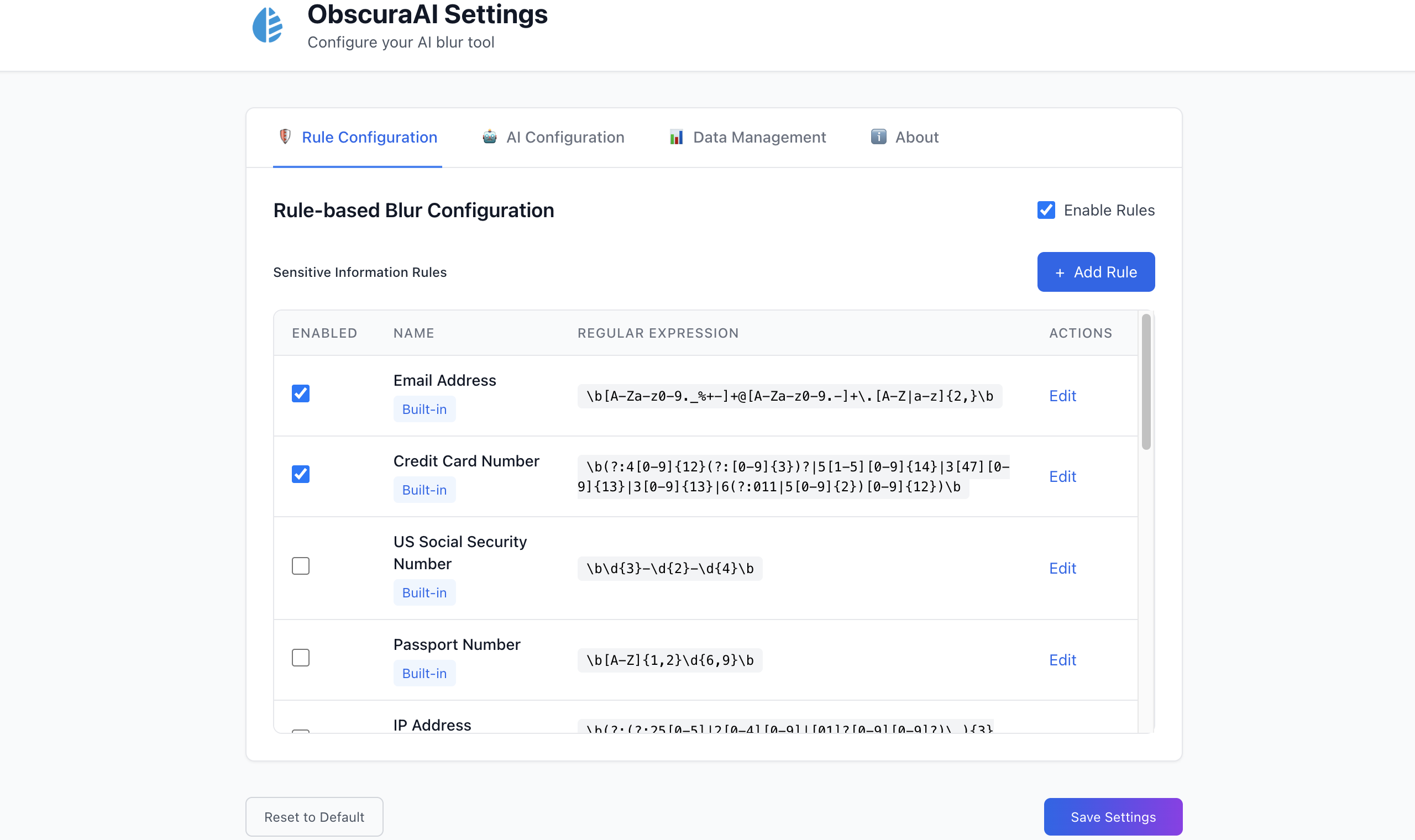AI Smart Blur Demo 2